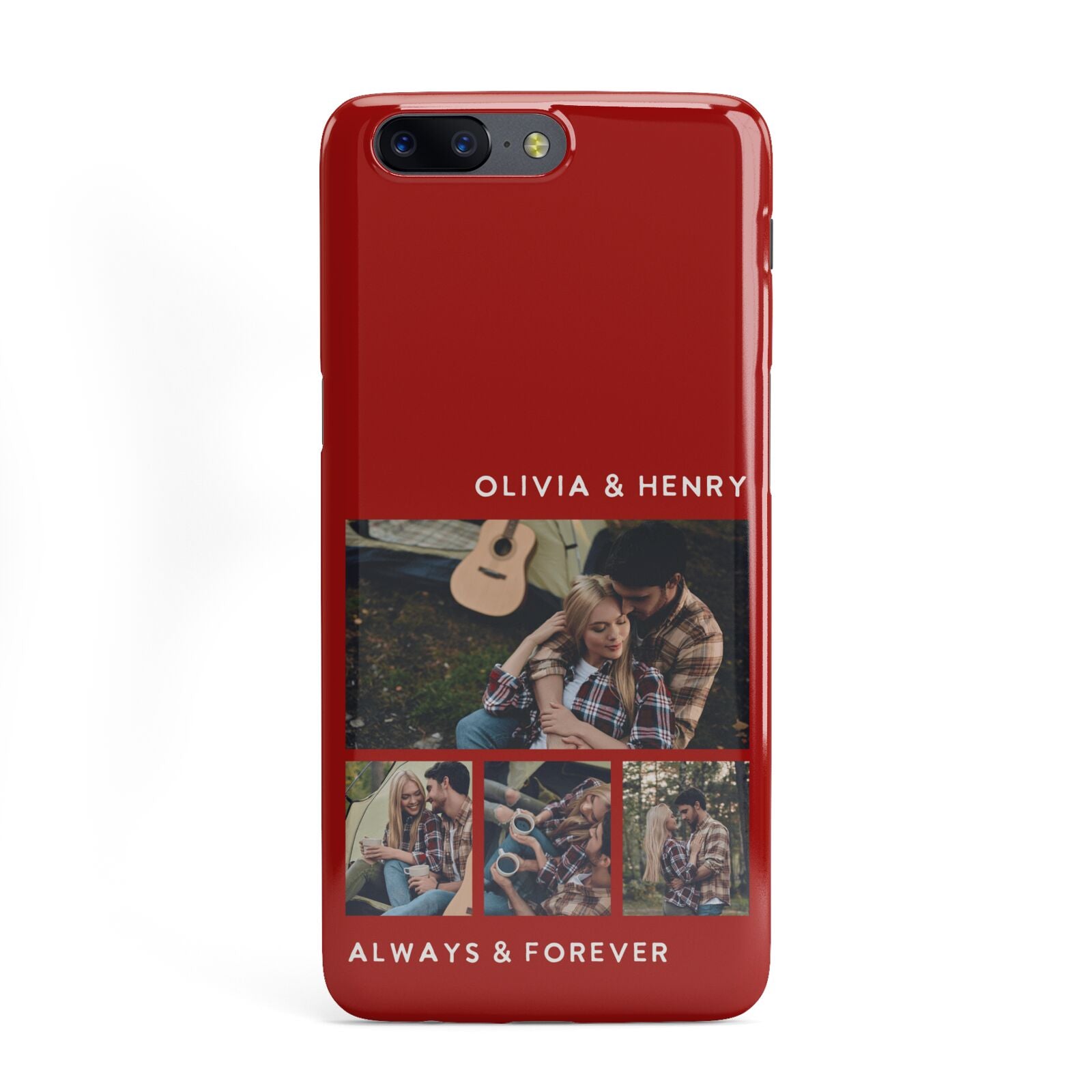 Couples Photo Collage Personalised OnePlus Case