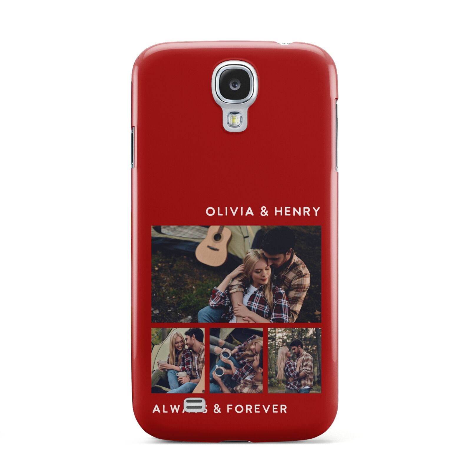 Couples Photo Collage Personalised Samsung Galaxy S4 Case