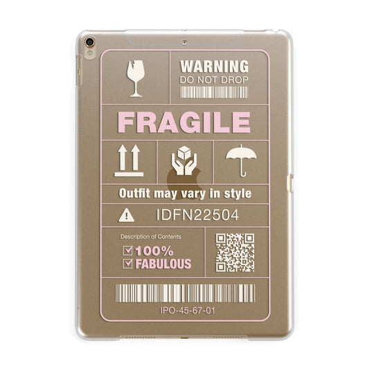 Courier Label Apple iPad Gold Case