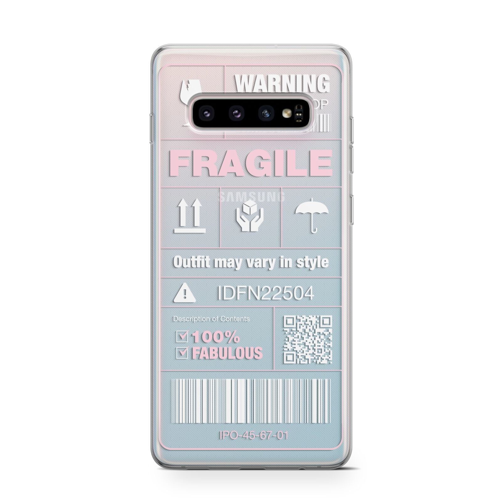 Courier Label Protective Samsung Galaxy Case