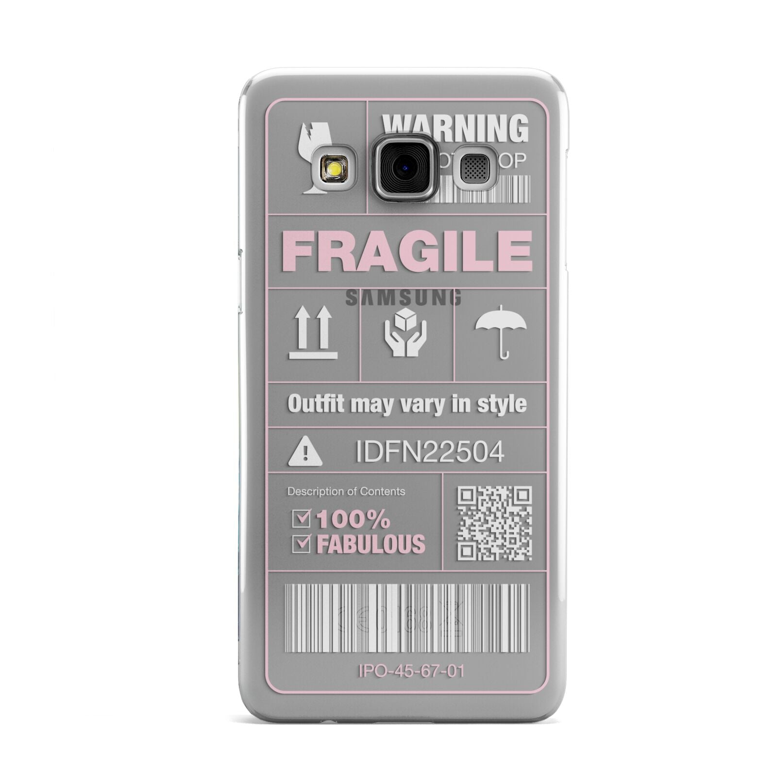 Courier Label Samsung Galaxy A3 Case