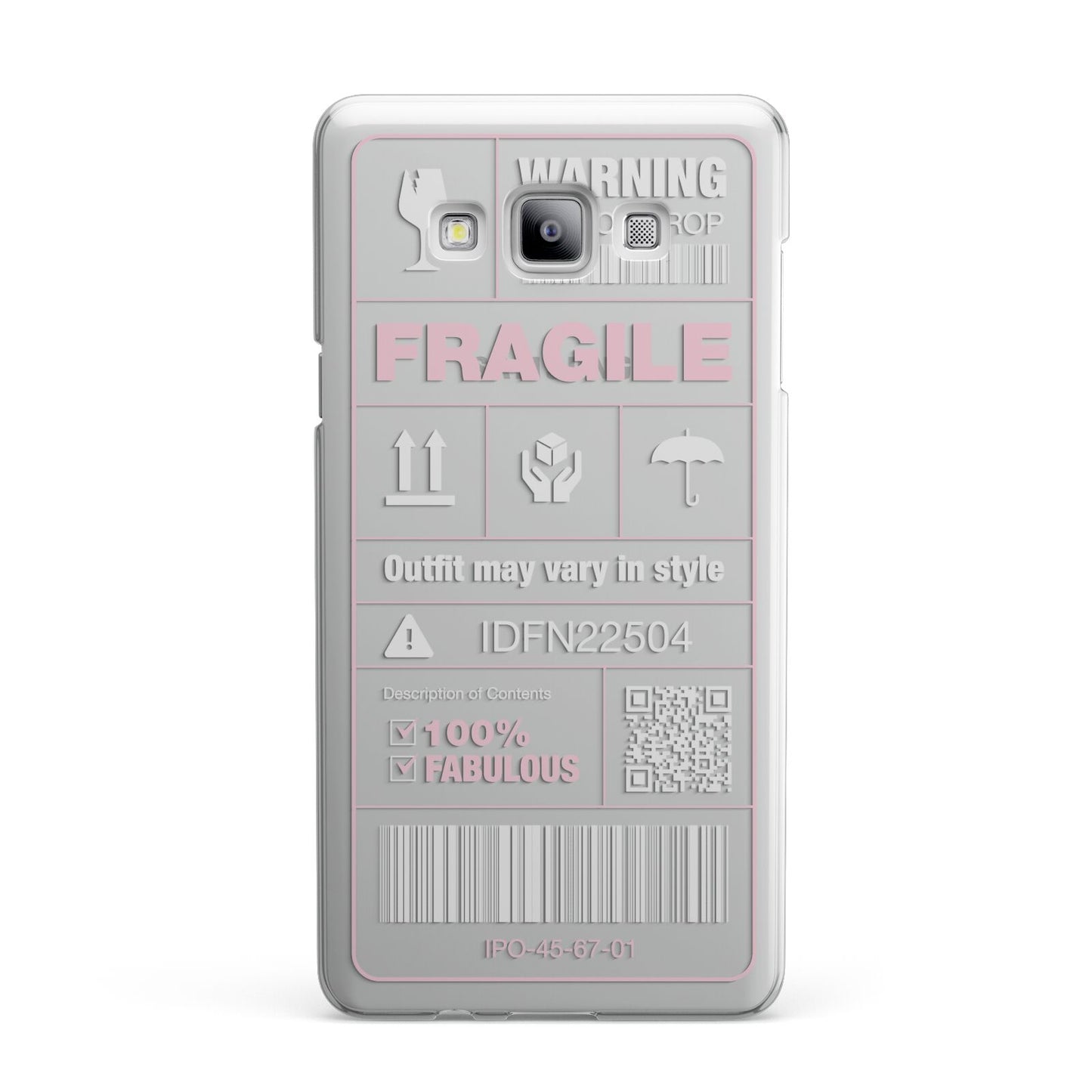 Courier Label Samsung Galaxy A7 2015 Case