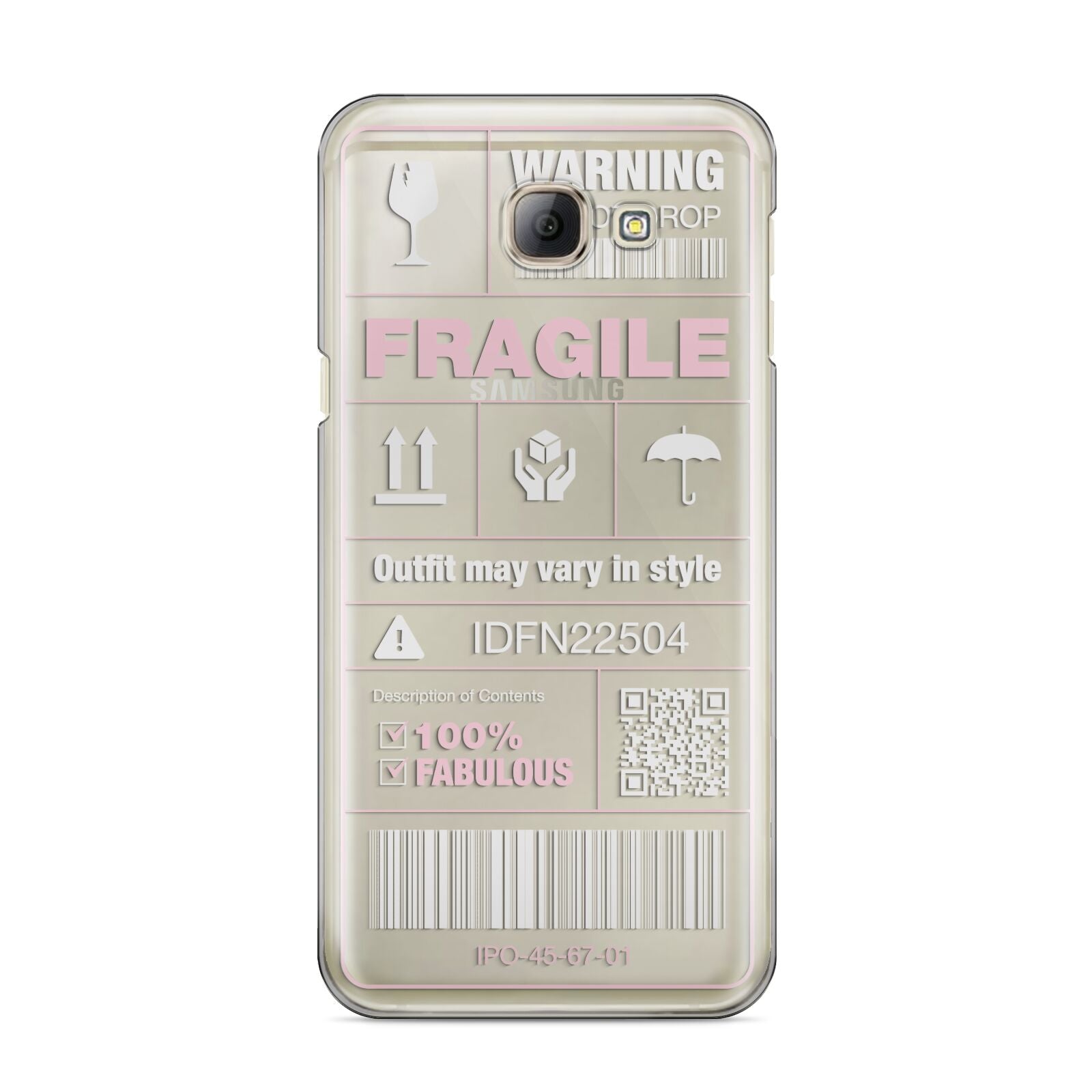 Courier Label Samsung Galaxy A8 2016 Case