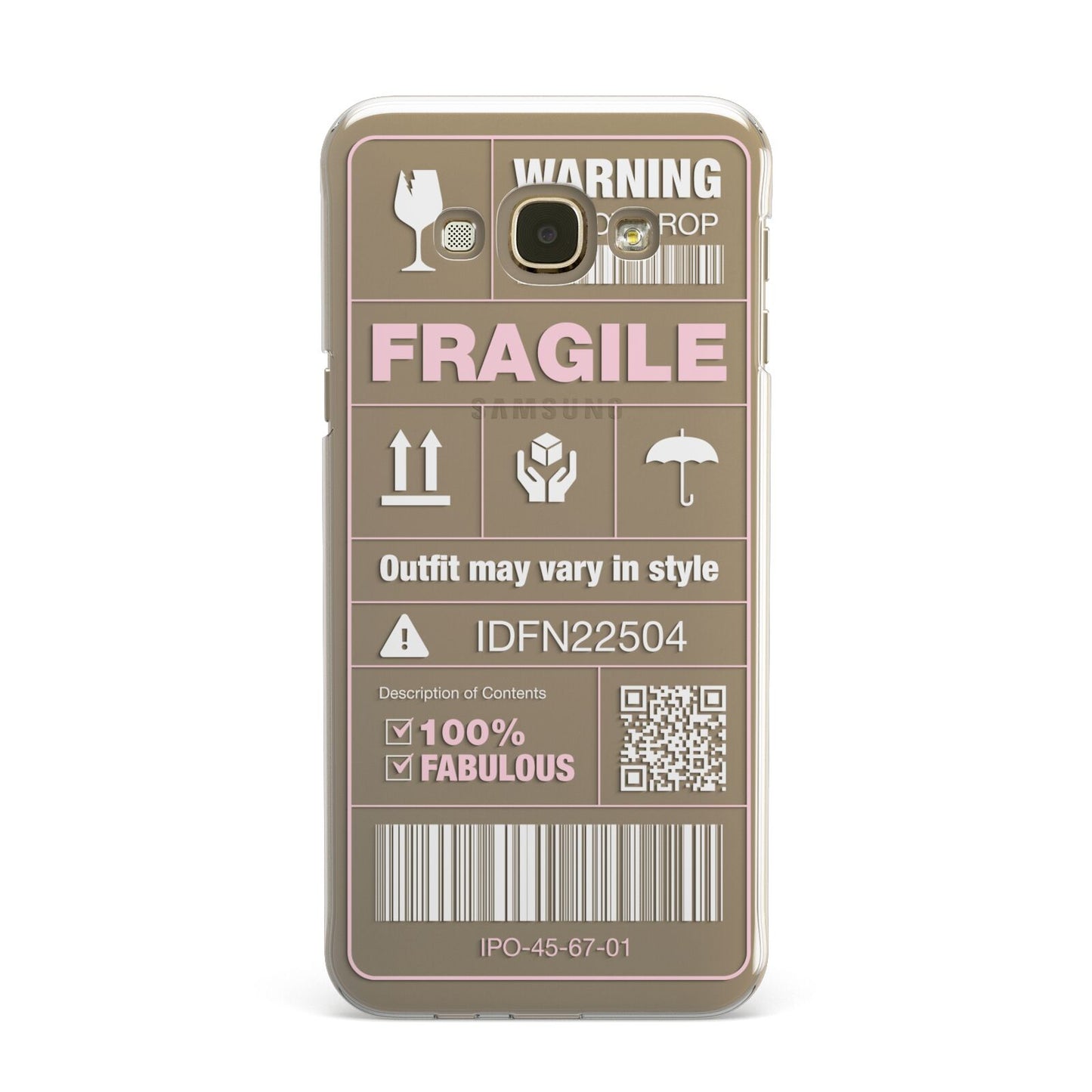 Courier Label Samsung Galaxy A8 Case