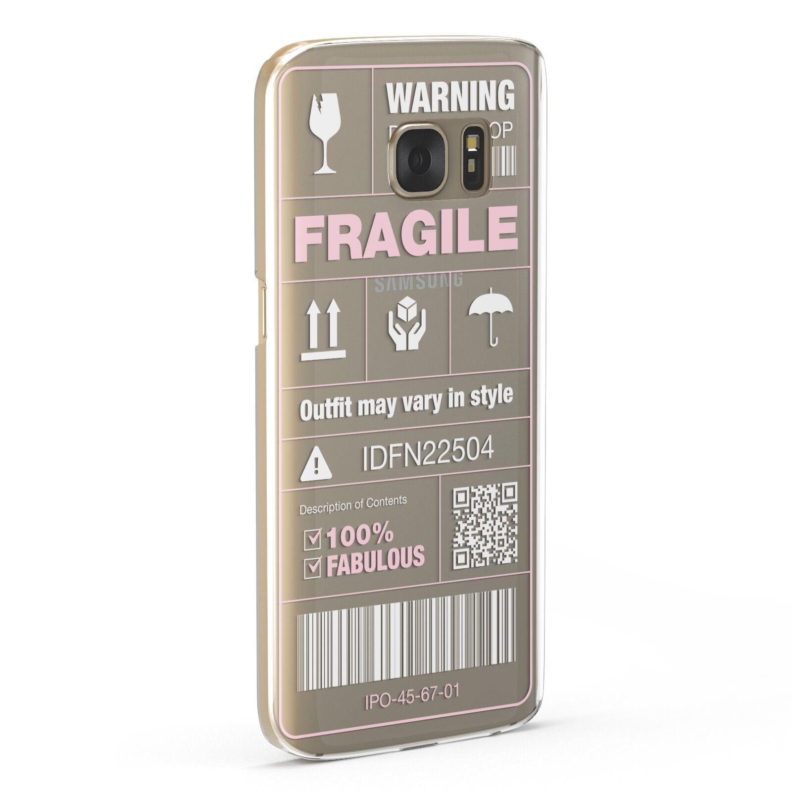 Courier Label Samsung Galaxy Case Fourty Five Degrees