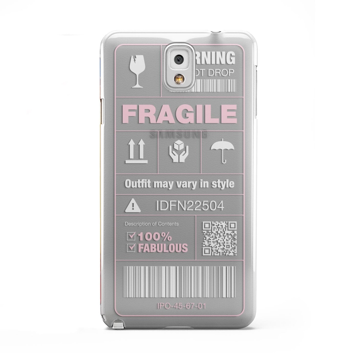 Courier Label Samsung Galaxy Note 3 Case