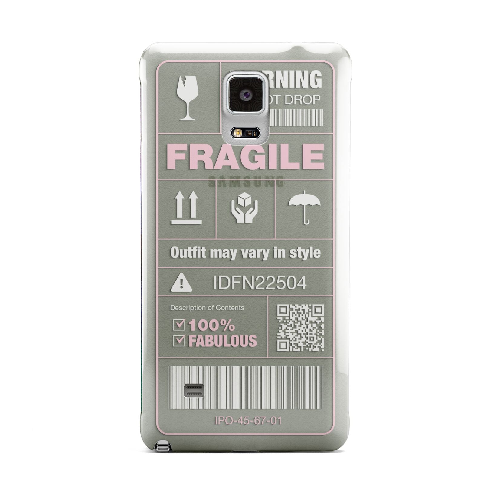 Courier Label Samsung Galaxy Note 4 Case