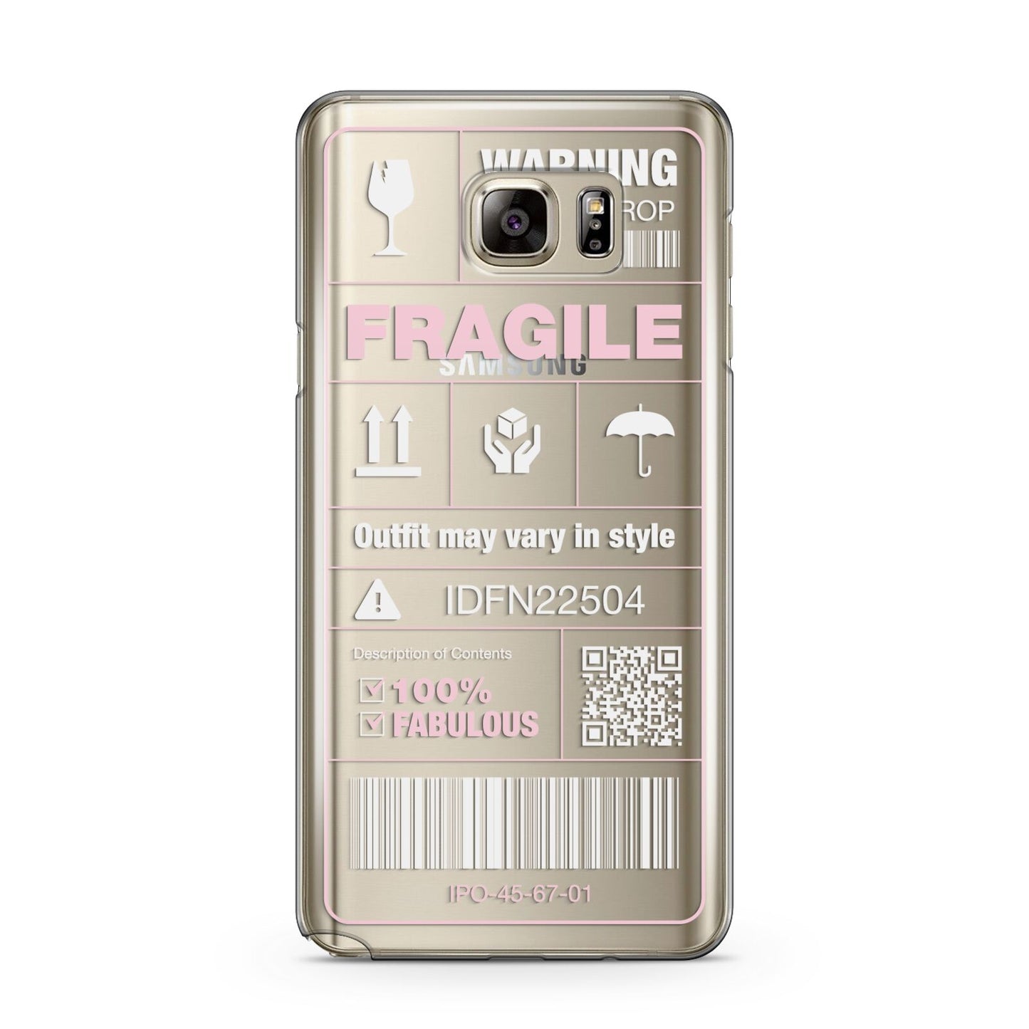 Courier Label Samsung Galaxy Note 5 Case