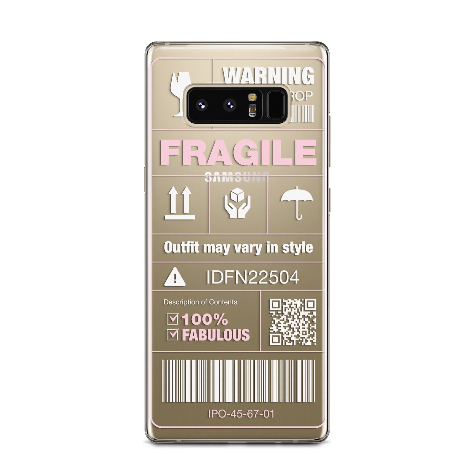 Courier Label Samsung Galaxy Note 8 Case