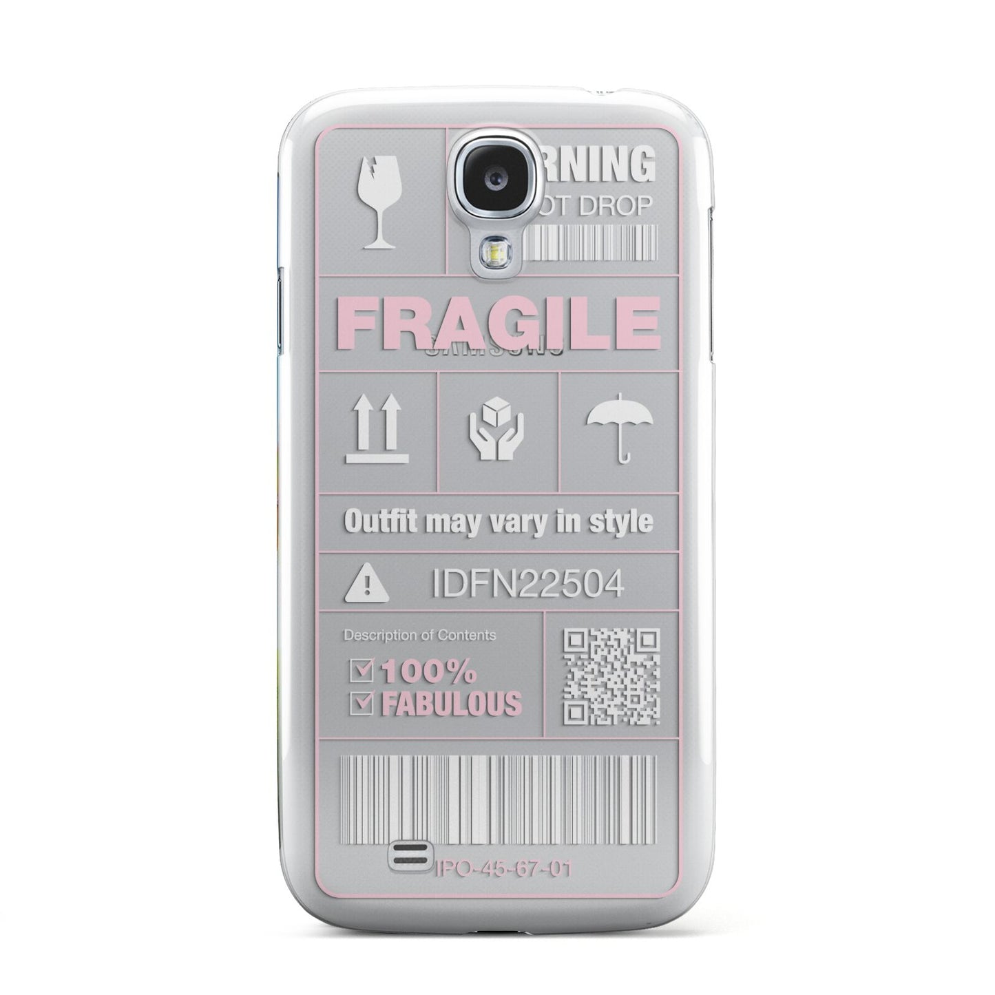 Courier Label Samsung Galaxy S4 Case