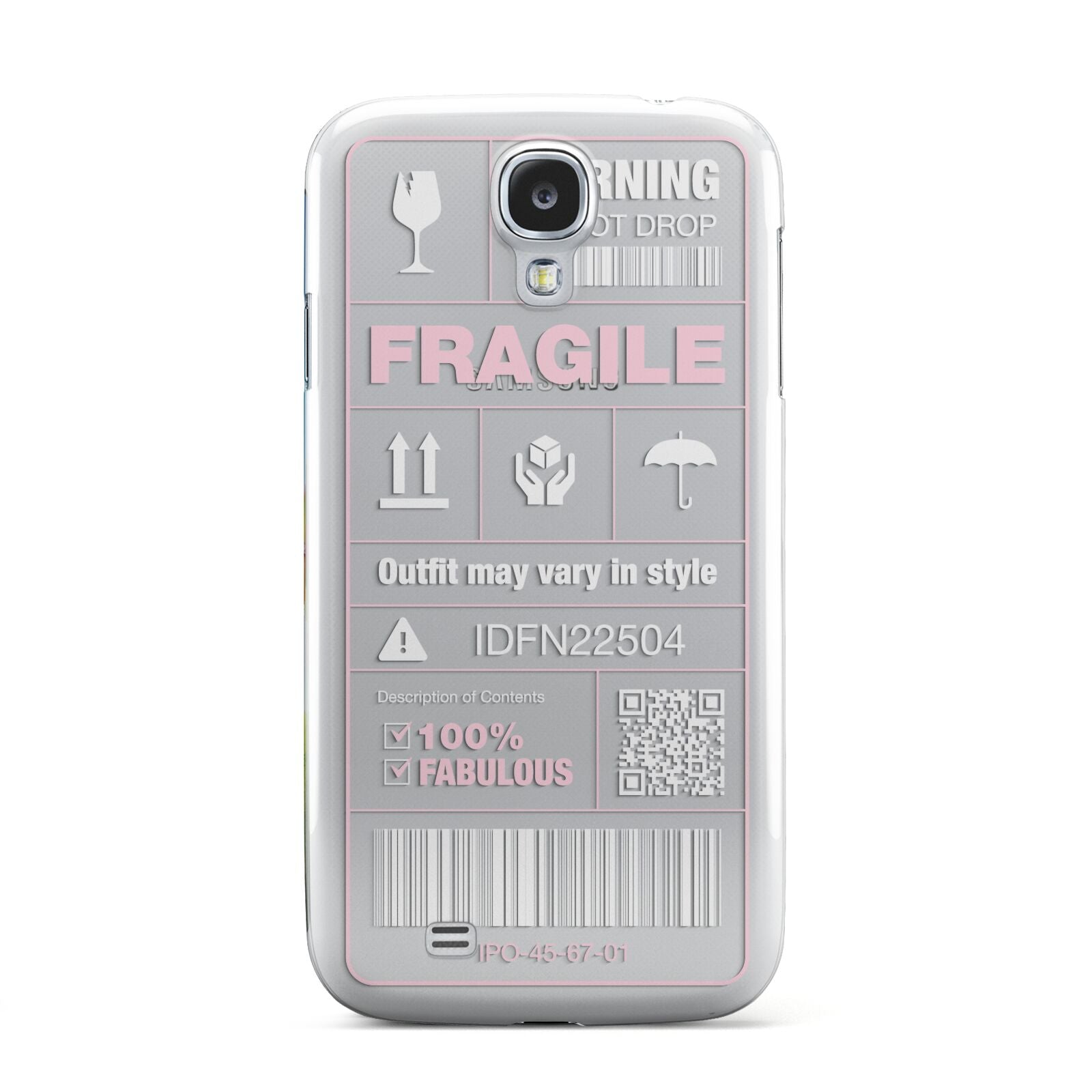 Courier Label Samsung Galaxy S4 Case