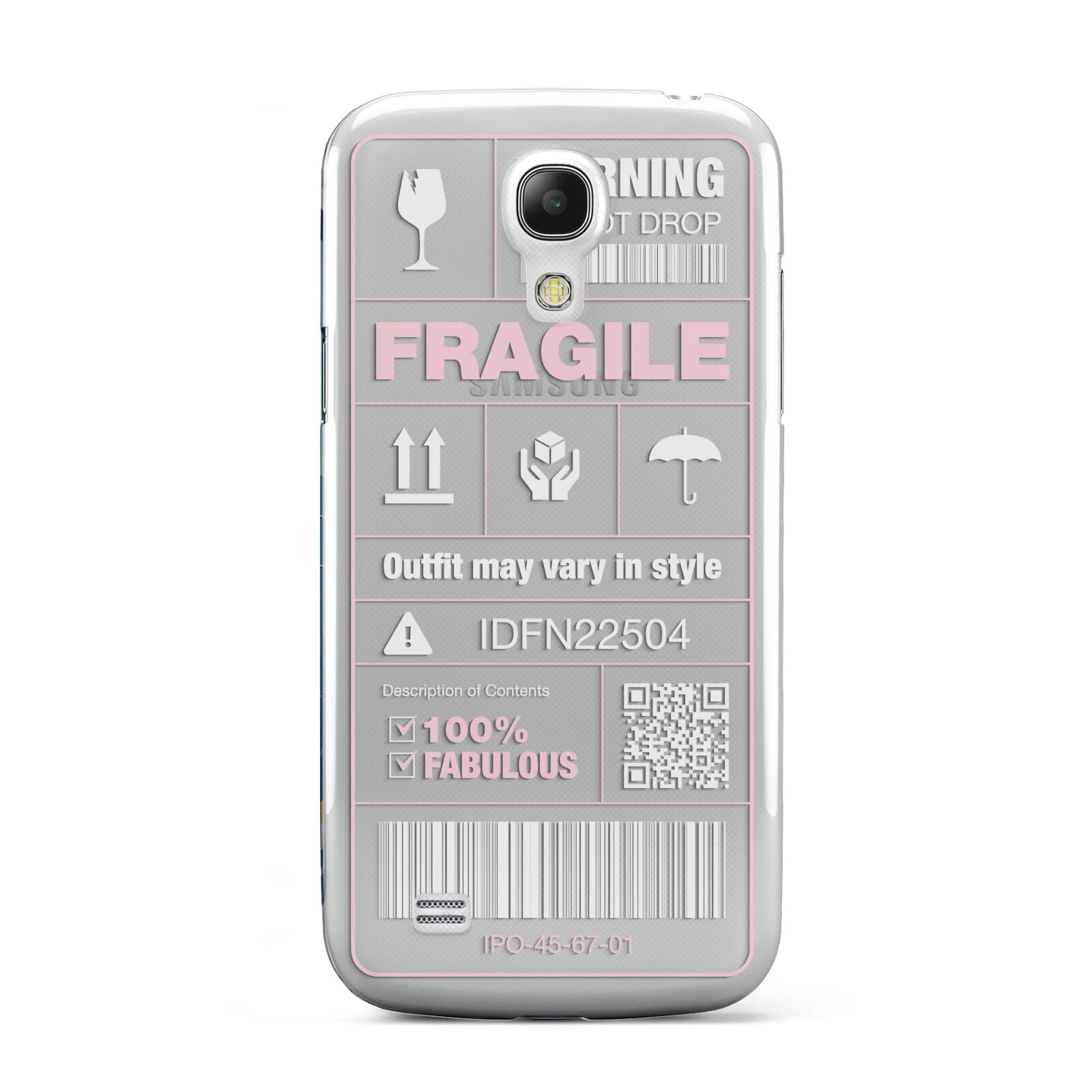 Courier Label Samsung Galaxy S4 Mini Case