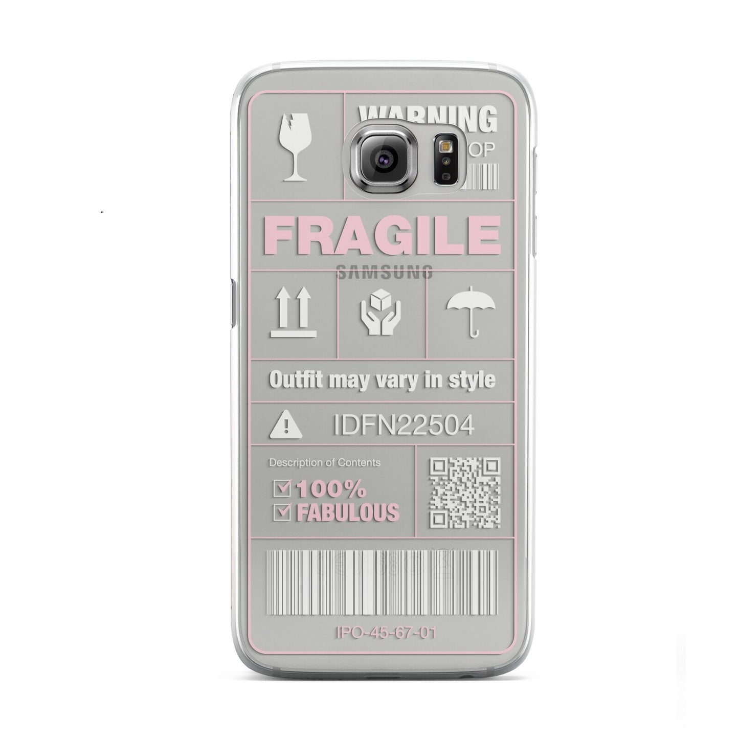 Courier Label Samsung Galaxy S6 Case