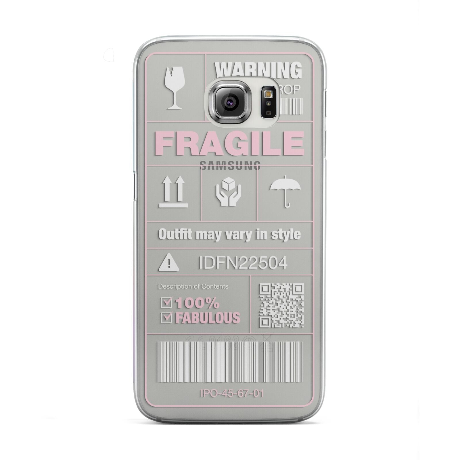 Courier Label Samsung Galaxy S6 Edge Case