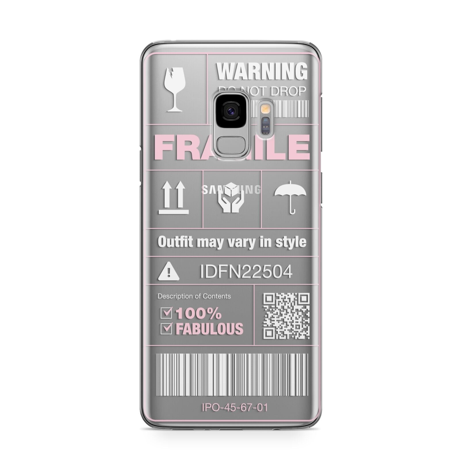 Courier Label Samsung Galaxy S9 Case