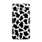 Cow Print Samsung Galaxy J7 2016 Case on gold phone