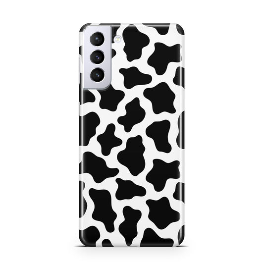 Cow Print Samsung S21 Plus Phone Case