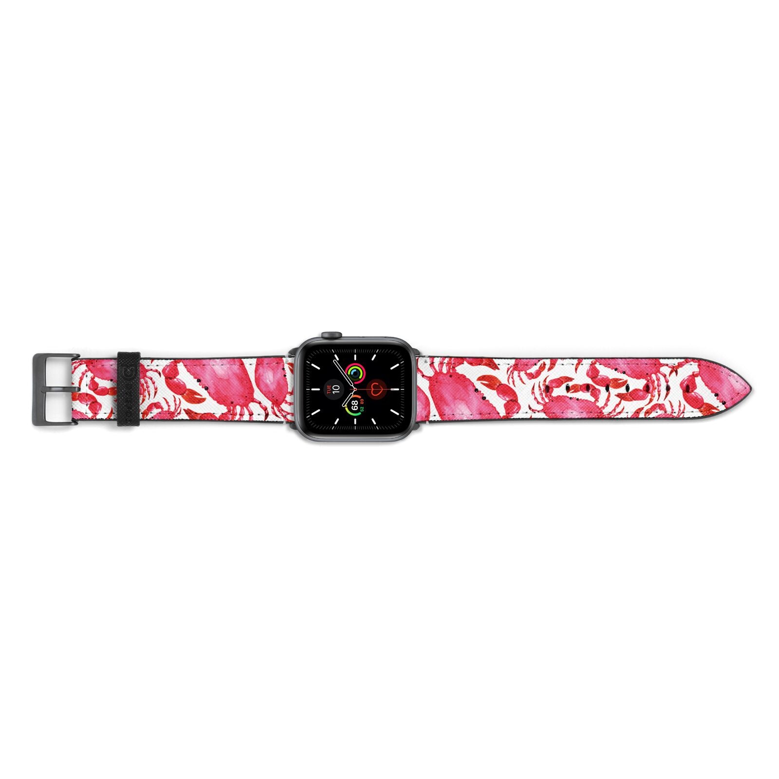 Crab Apple Watch Strap Landscape Image Space Grey Hardware