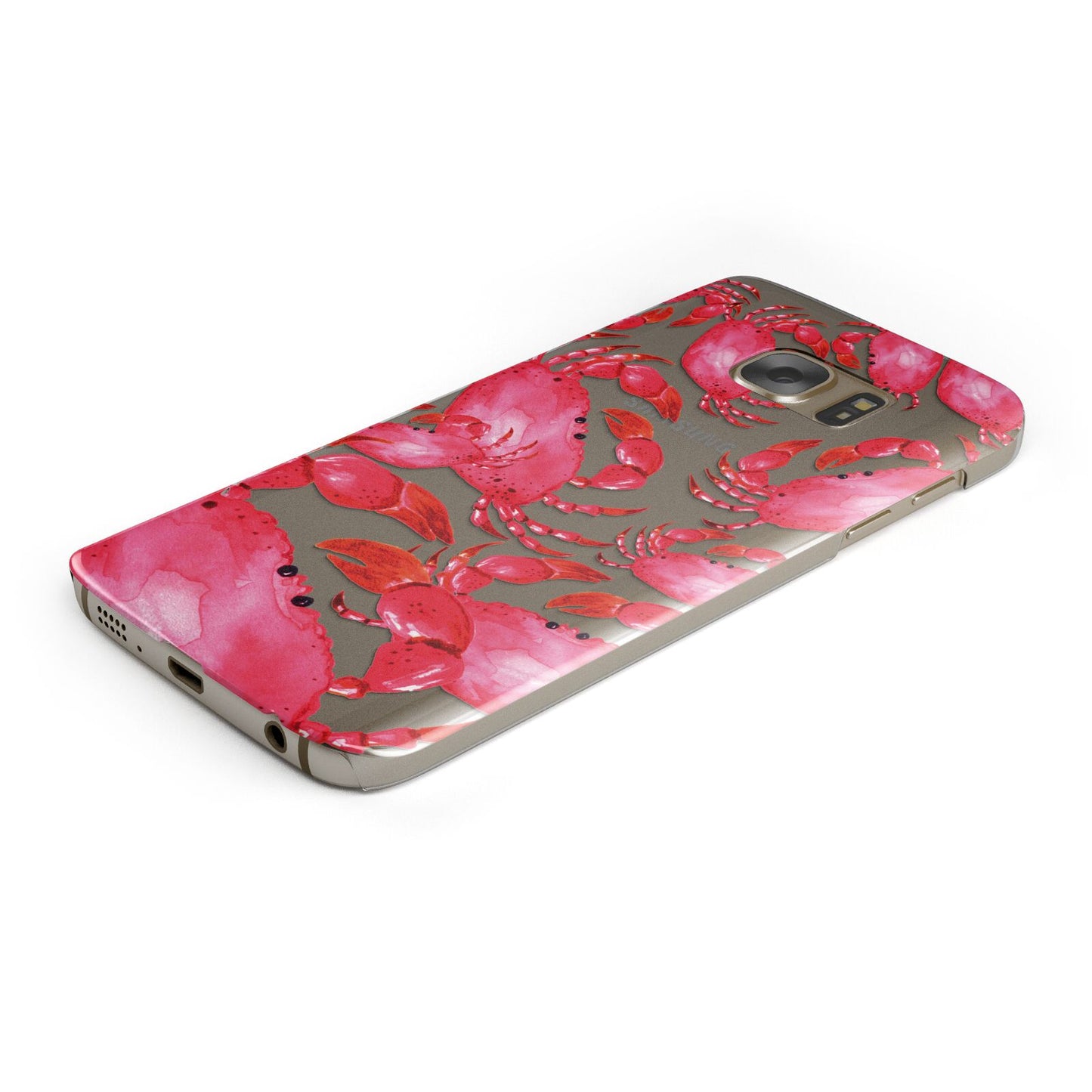 Crab Samsung Galaxy Case Bottom Cutout