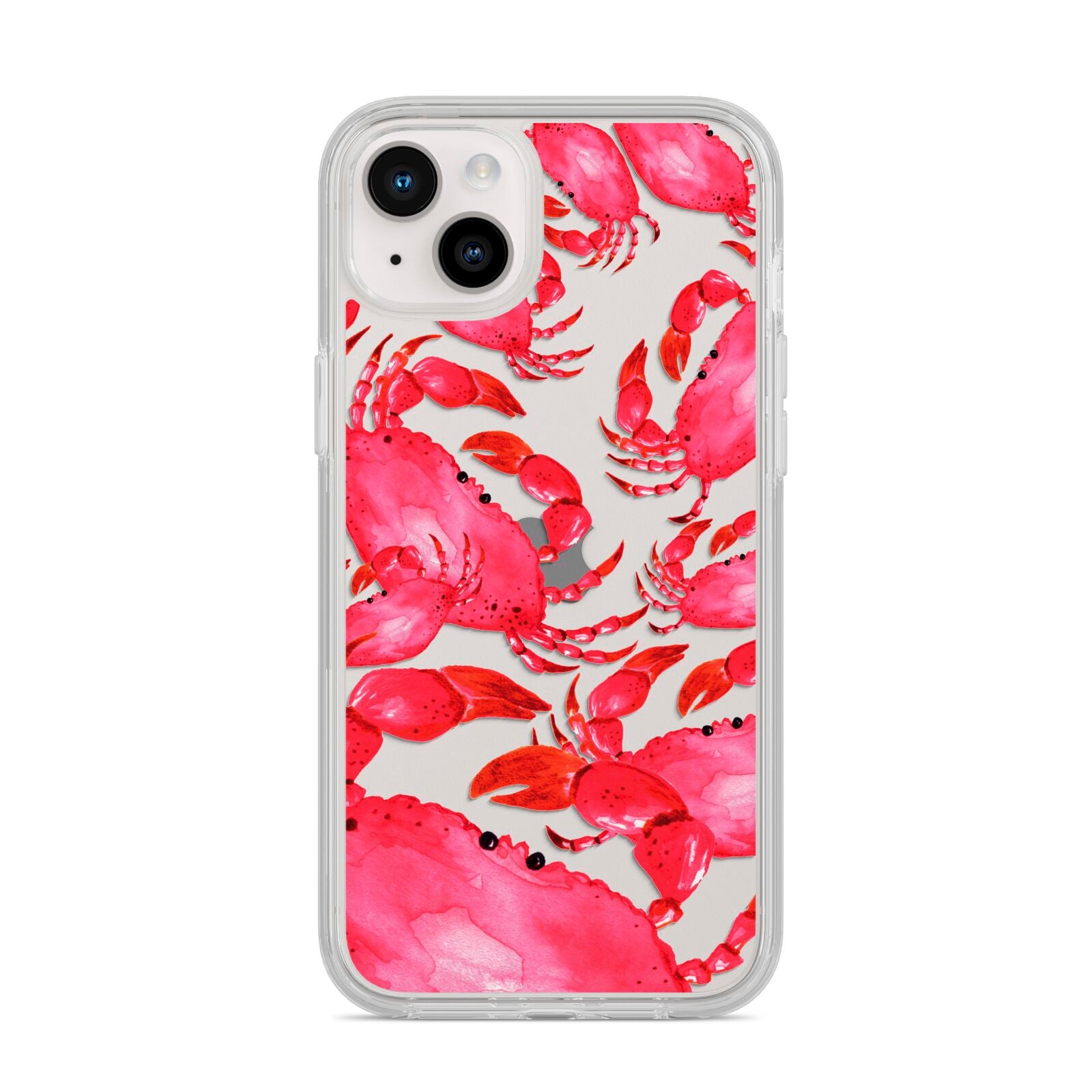 Crab iPhone 14 Plus Clear Tough Case Starlight