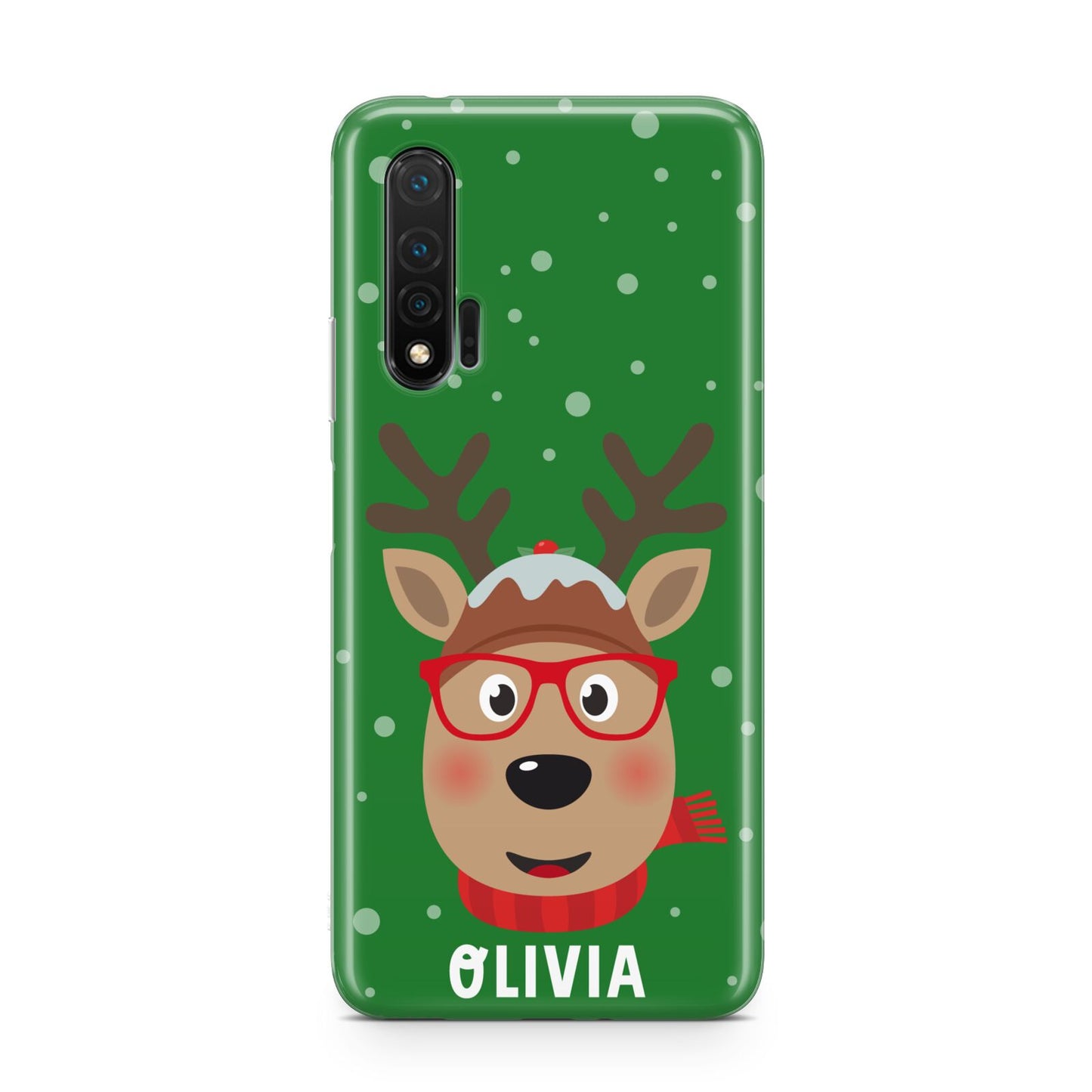 Create Your Own Reindeer Personalised Huawei Nova 6 Phone Case