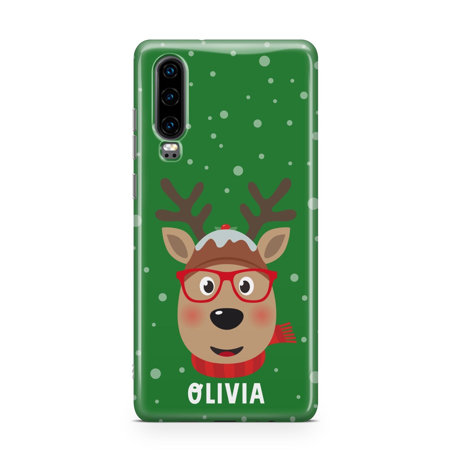 Create Your Own Reindeer Personalised Huawei P30 Phone Case