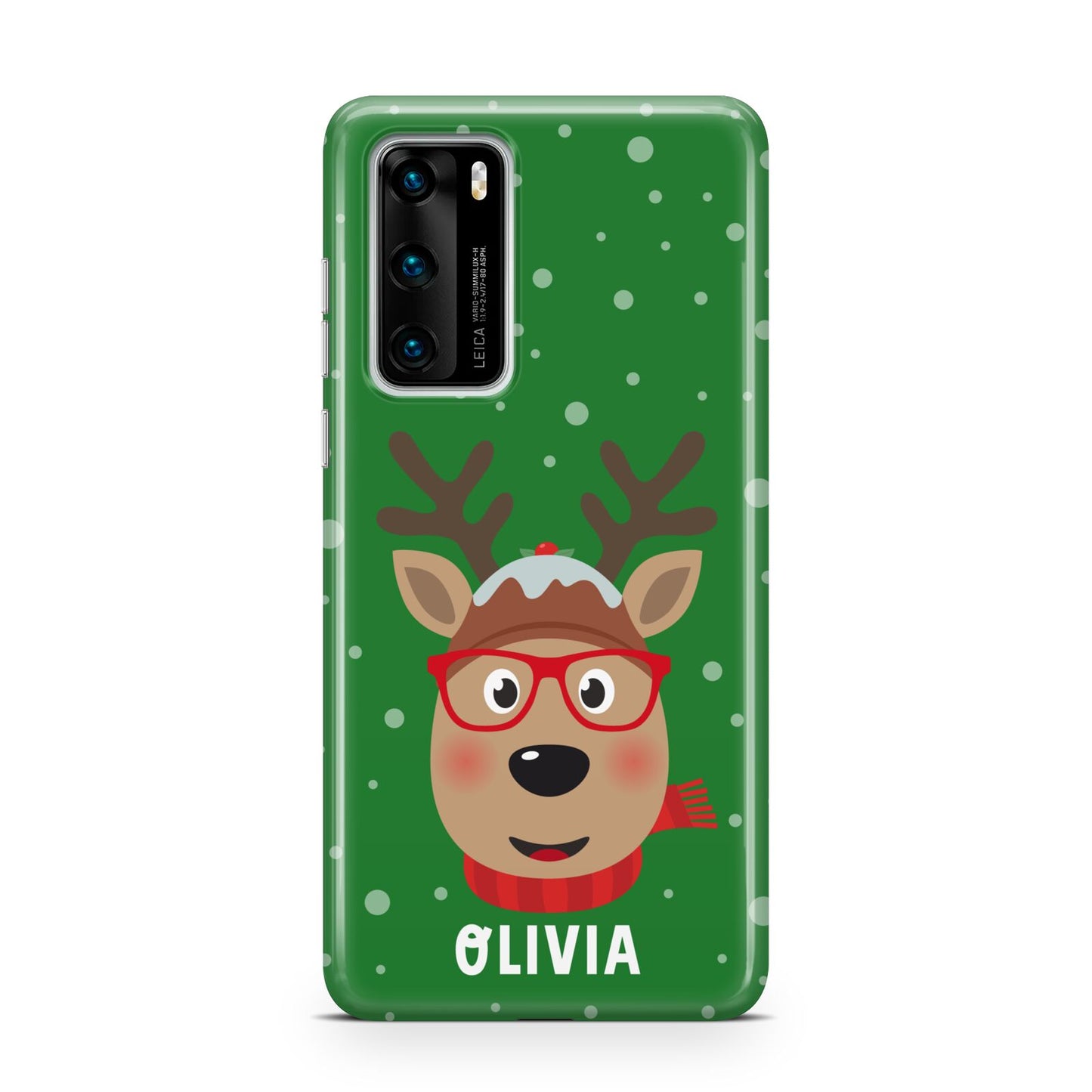 Create Your Own Reindeer Personalised Huawei P40 Phone Case