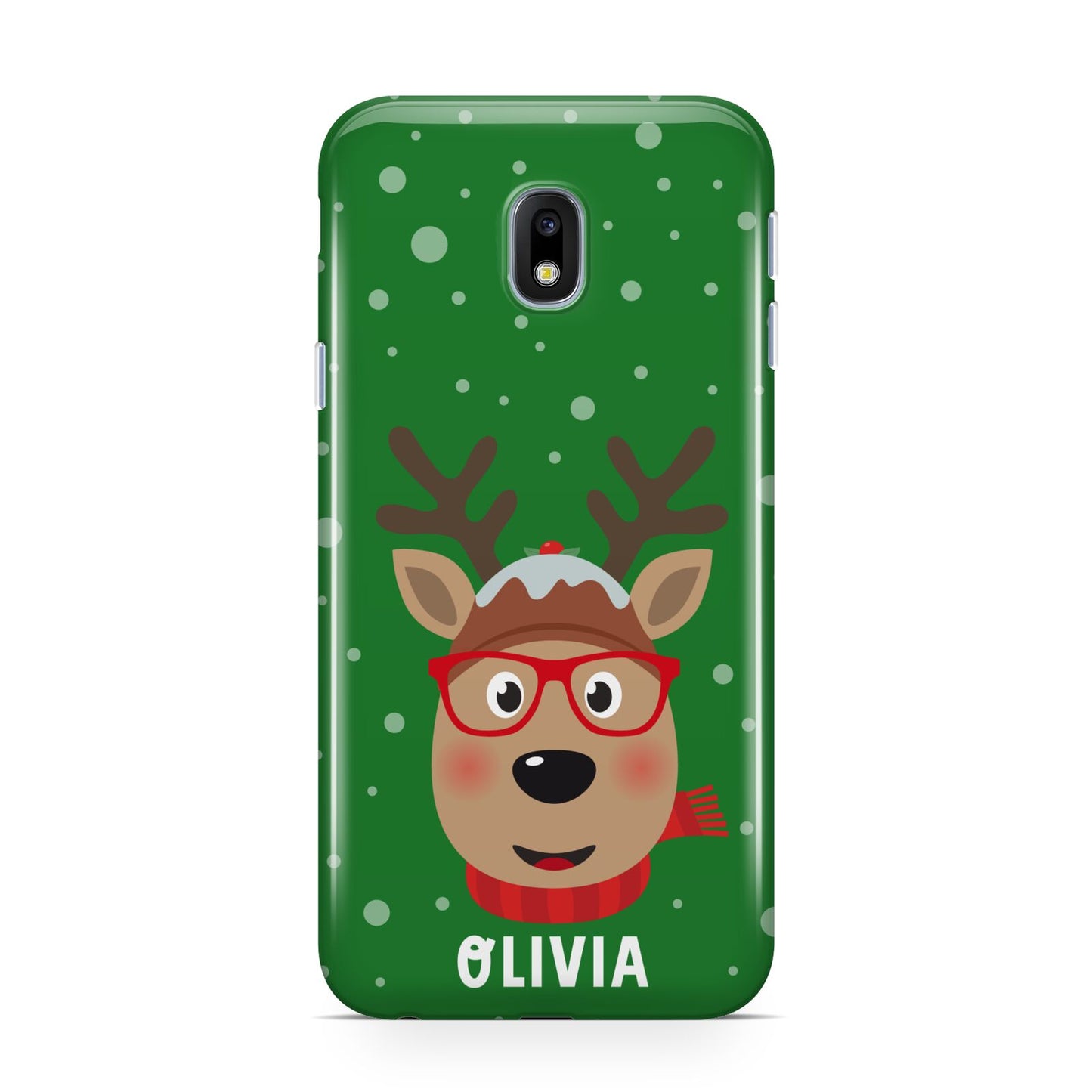 Create Your Own Reindeer Personalised Samsung Galaxy J3 2017 Case