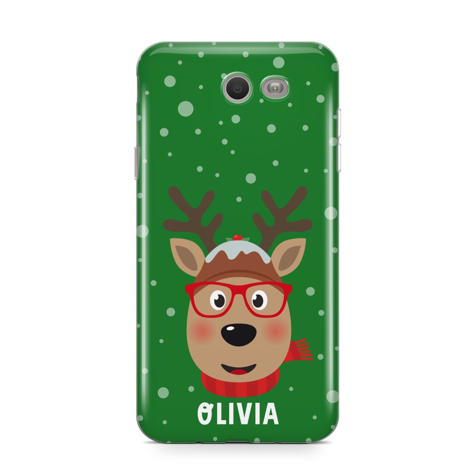 Create Your Own Reindeer Personalised Samsung Galaxy J7 2017 Case