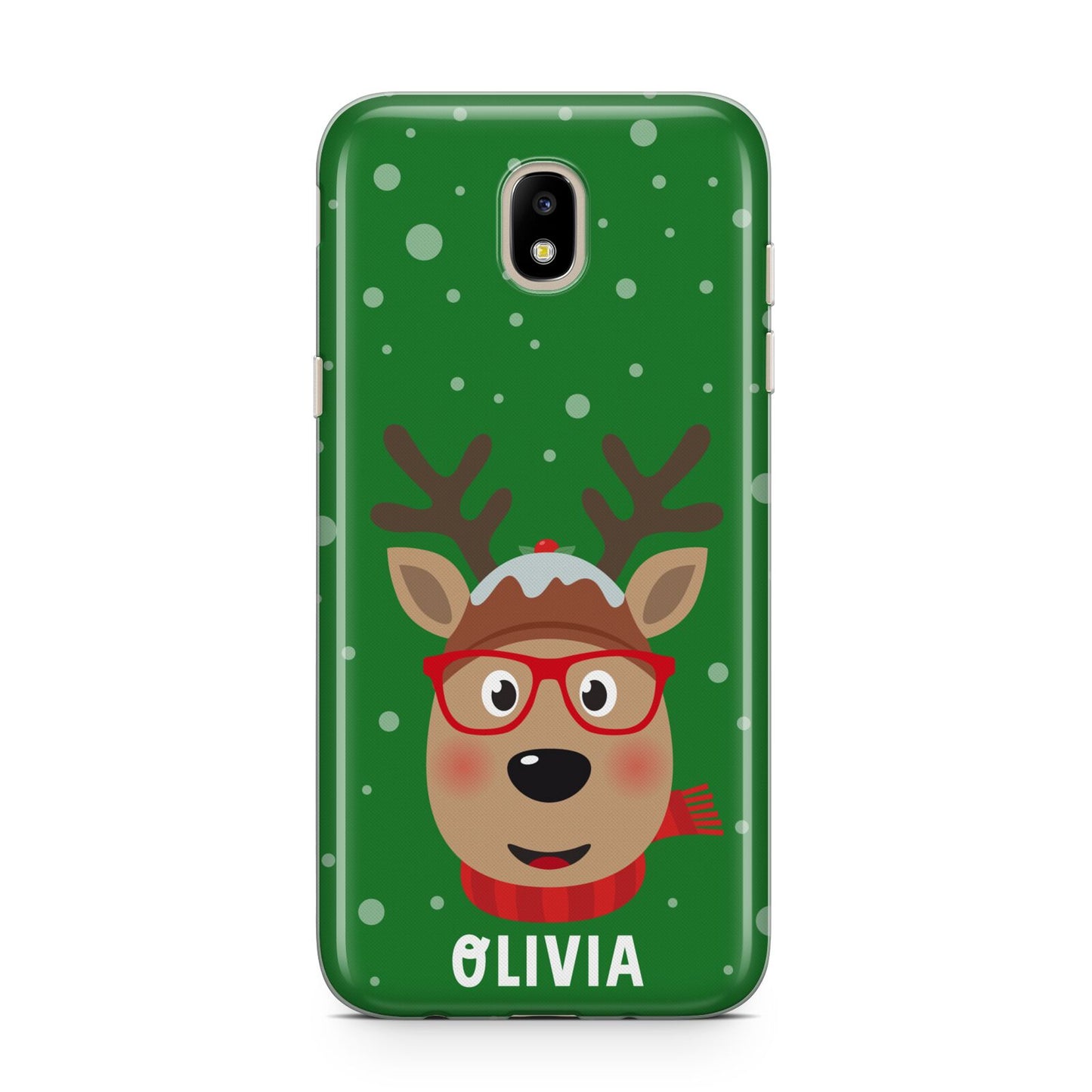 Create Your Own Reindeer Personalised Samsung J5 2017 Case