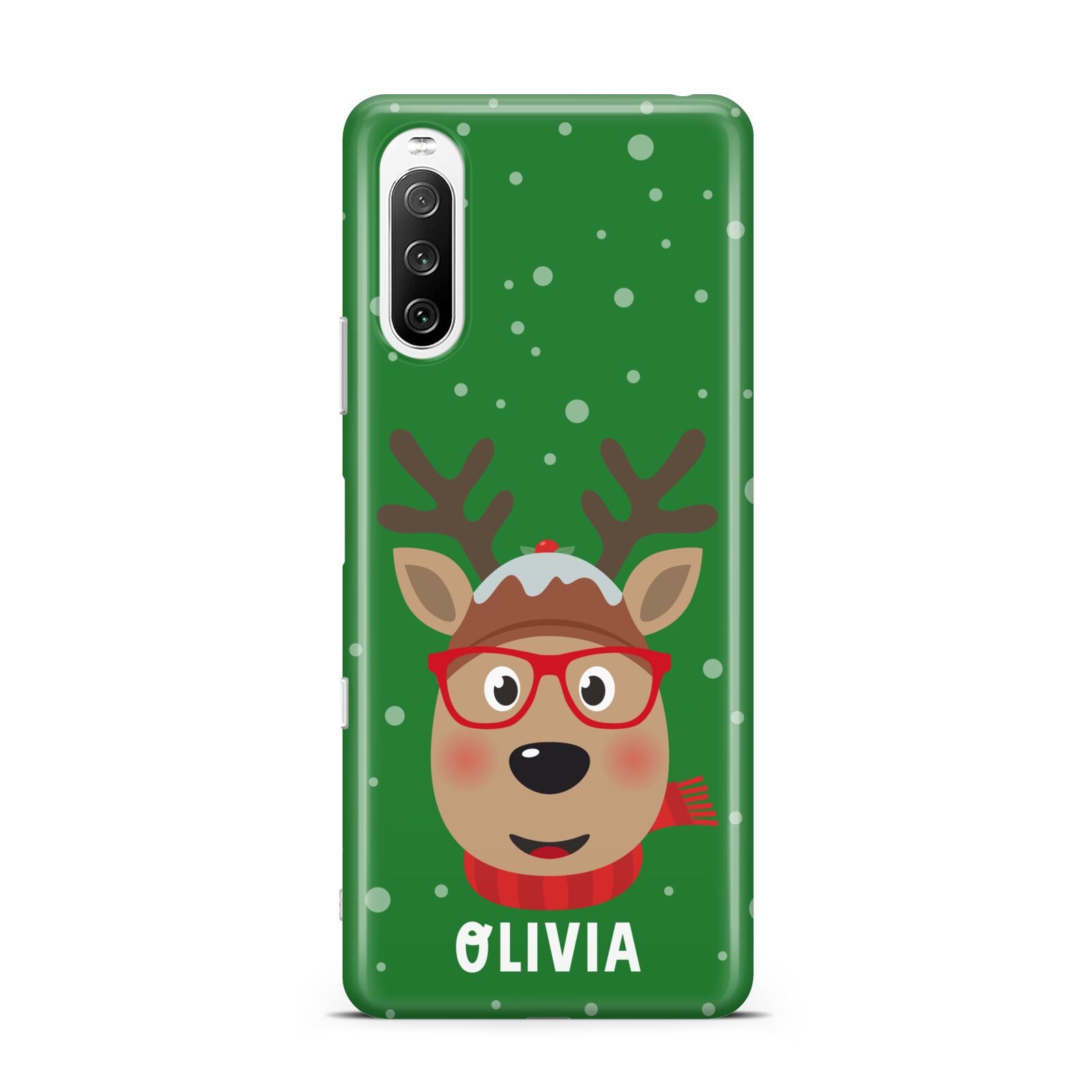 Create Your Own Reindeer Personalised Sony Xperia 10 III Case