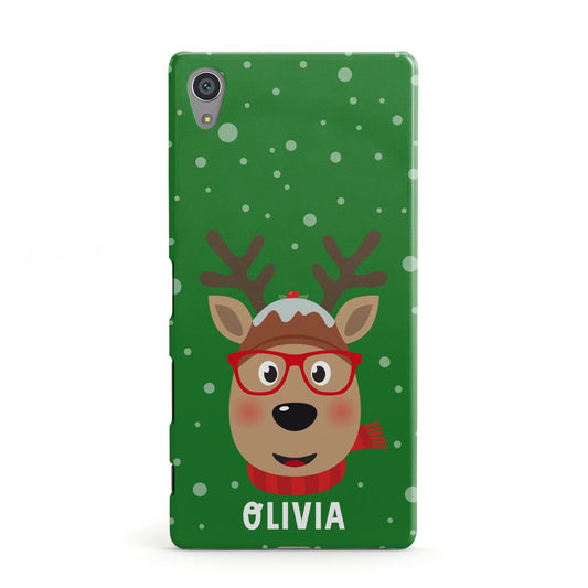 Create Your Own Reindeer Personalised Sony Xperia Case