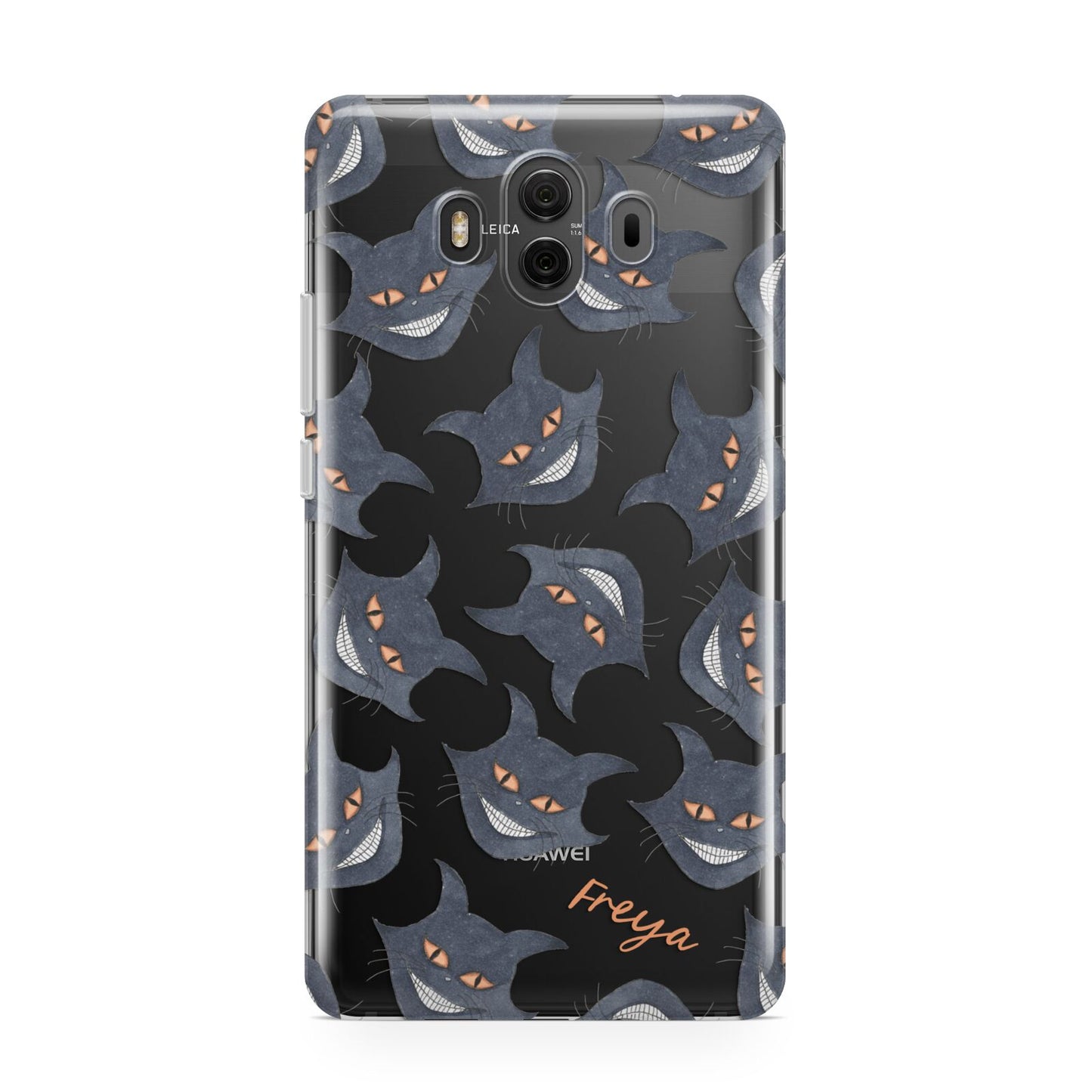 Creepy Cat Halloween Personalised Huawei Mate 10 Protective Phone Case