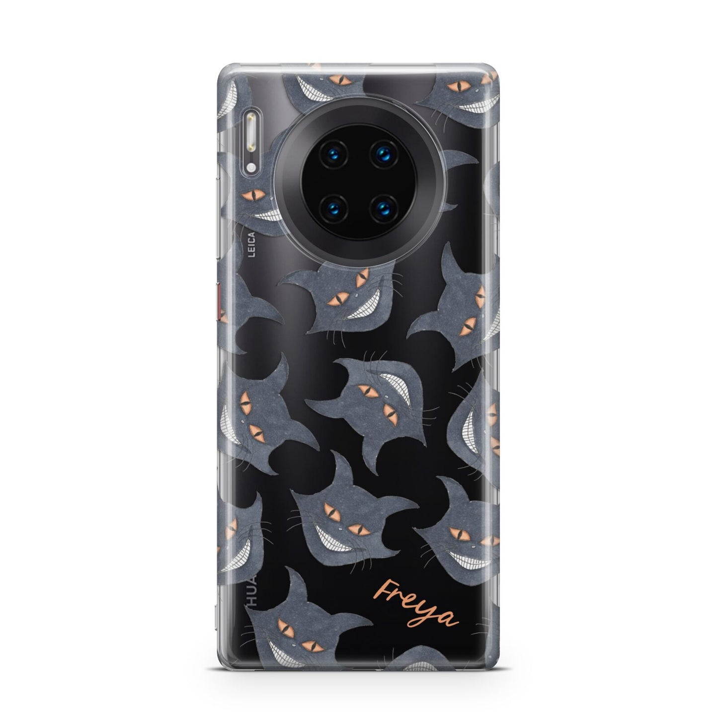 Creepy Cat Halloween Personalised Huawei Mate 30 Pro Phone Case