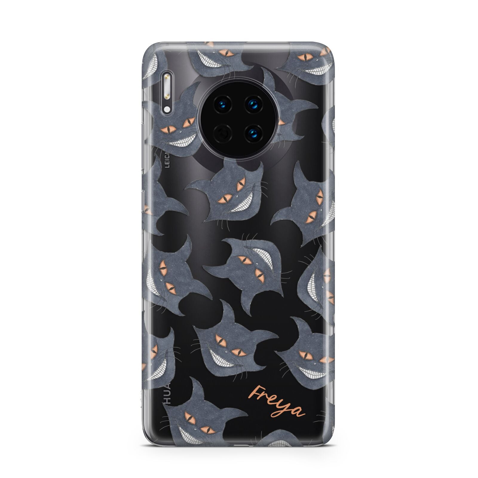 Creepy Cat Halloween Personalised Huawei Mate 30