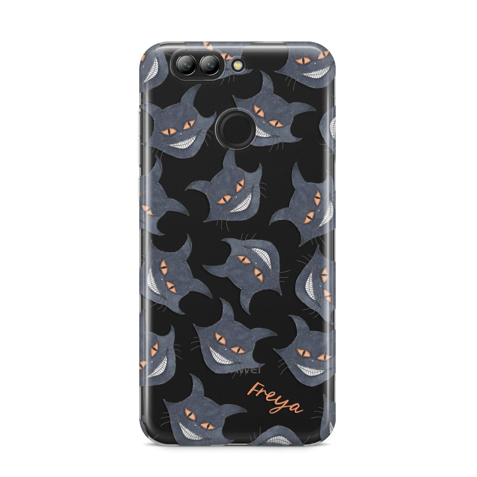 Creepy Cat Halloween Personalised Huawei Nova 2s Phone Case