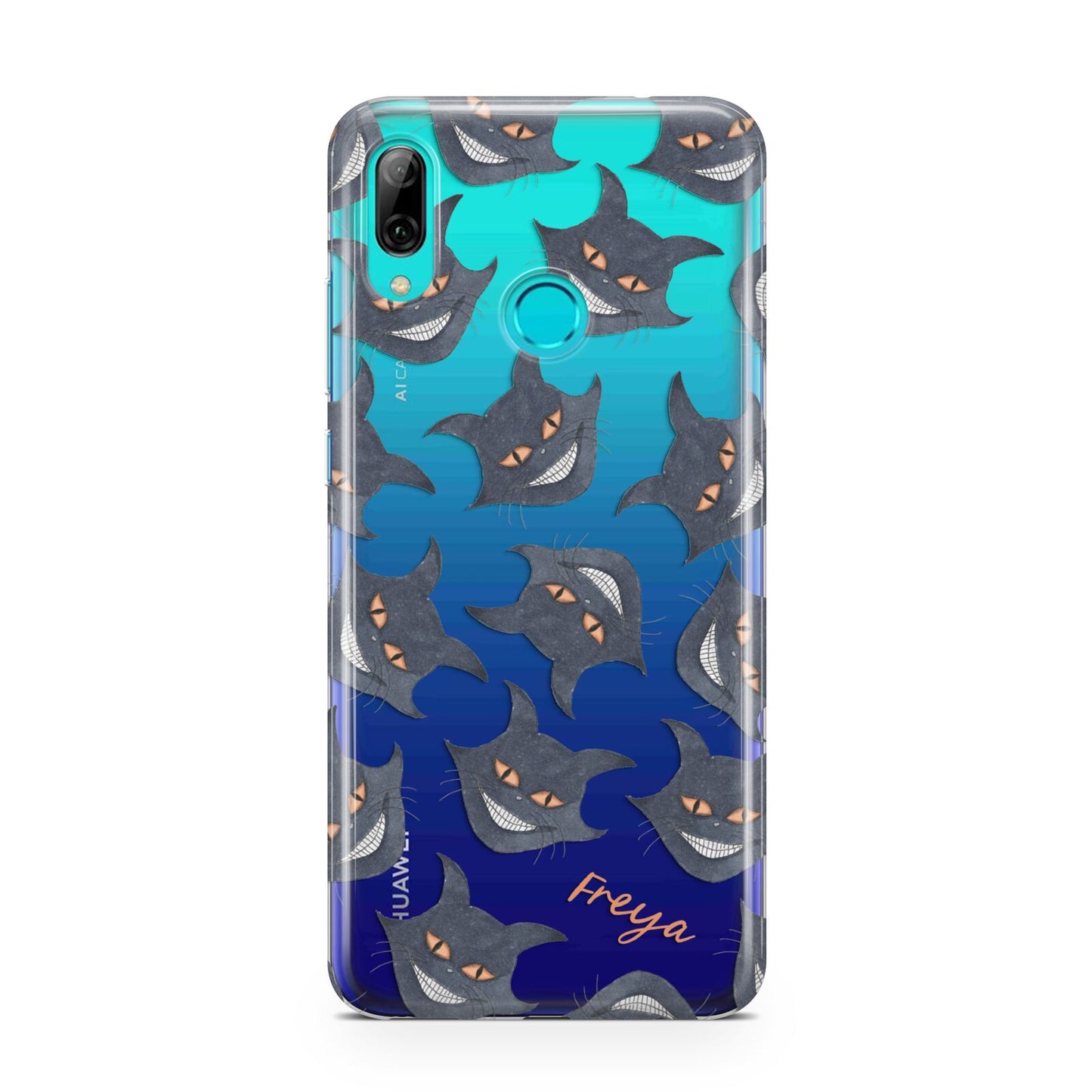 Creepy Cat Halloween Personalised Huawei P Smart 2019 Case