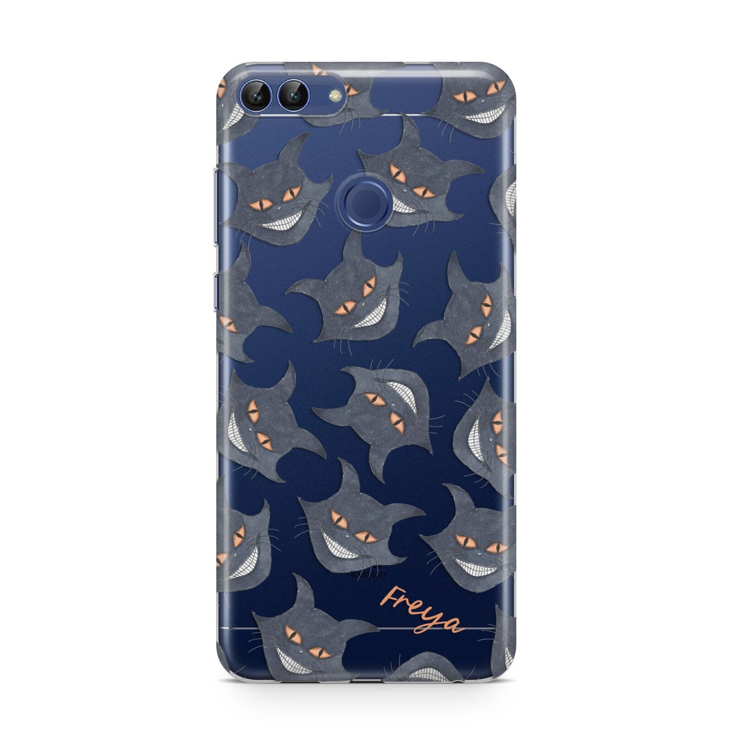 Creepy Cat Halloween Personalised Huawei P Smart Case