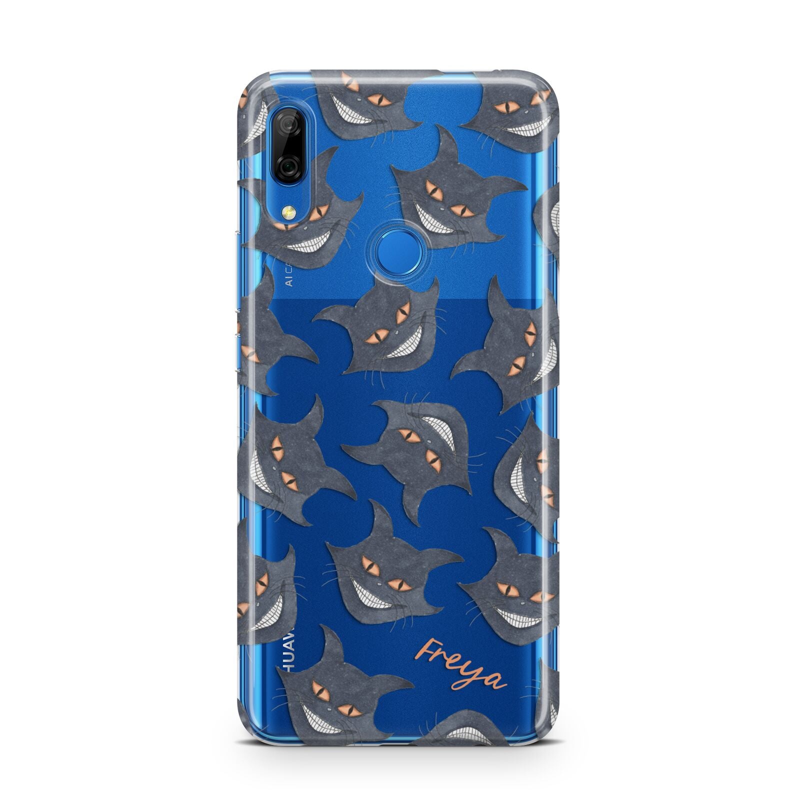 Creepy Cat Halloween Personalised Huawei P Smart Z