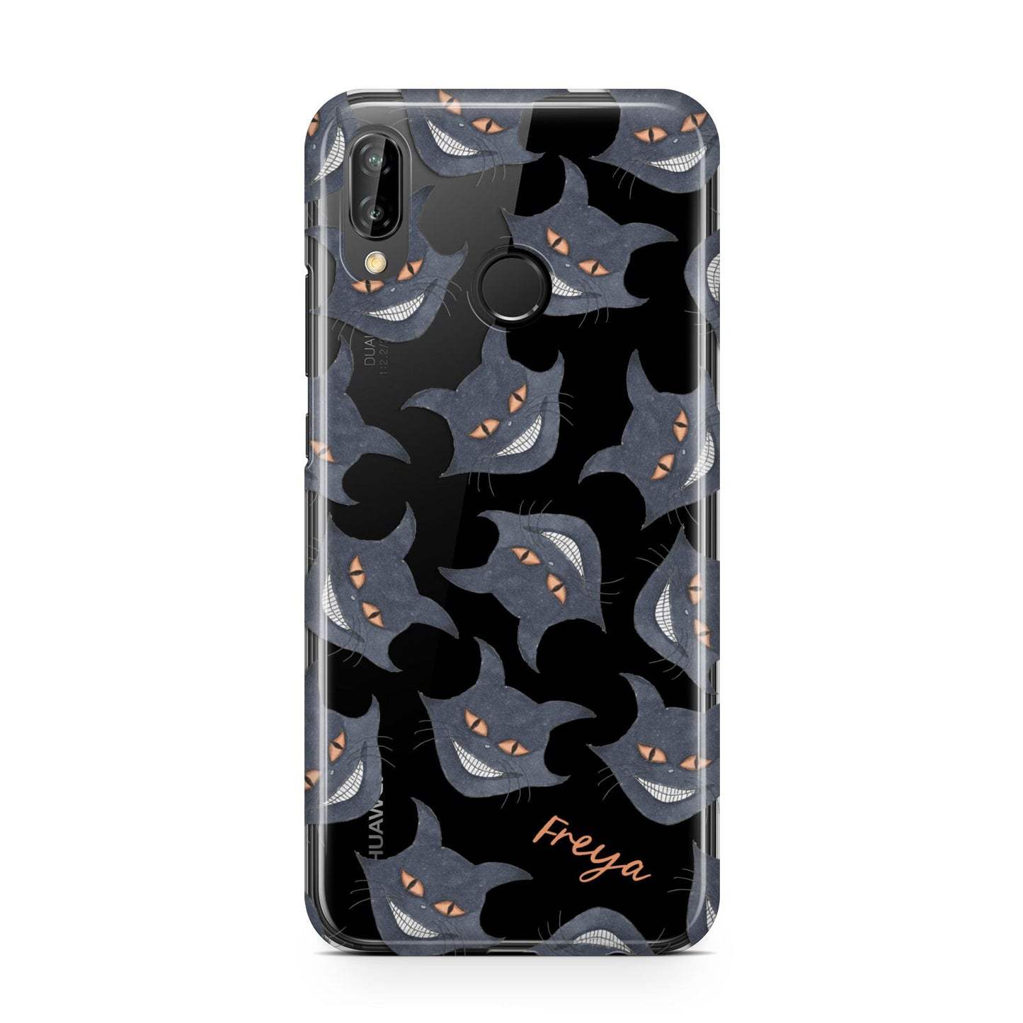 Creepy Cat Halloween Personalised Huawei P20 Lite Phone Case