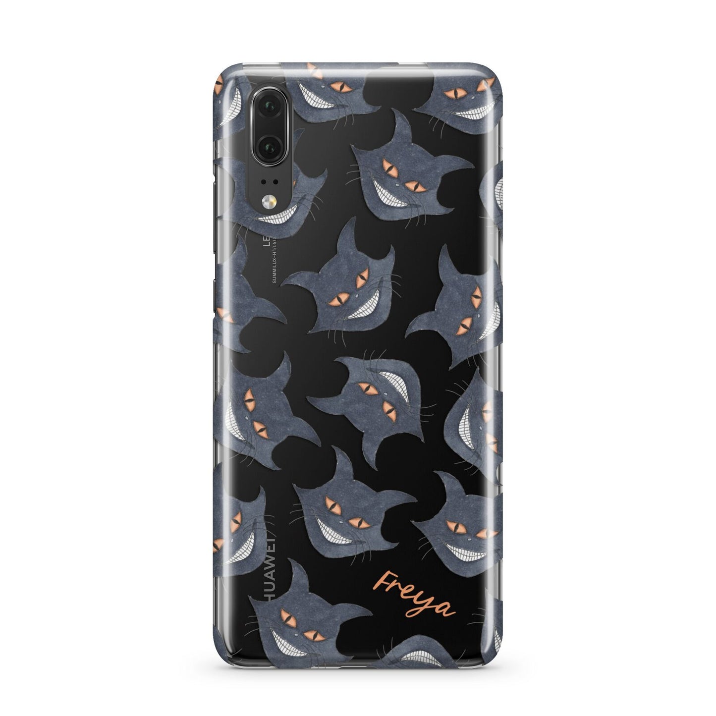 Creepy Cat Halloween Personalised Huawei P20 Phone Case