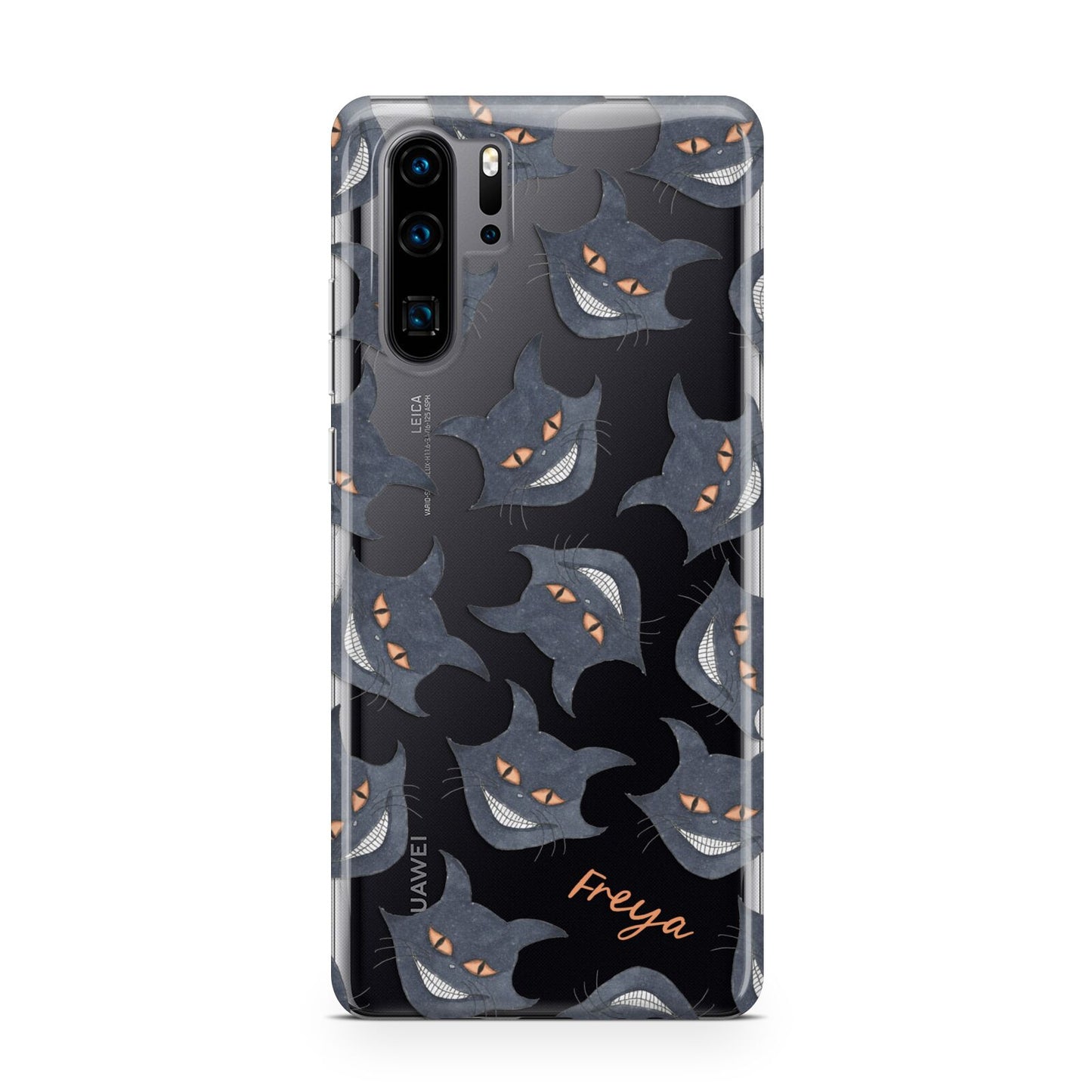 Creepy Cat Halloween Personalised Huawei P30 Pro Phone Case