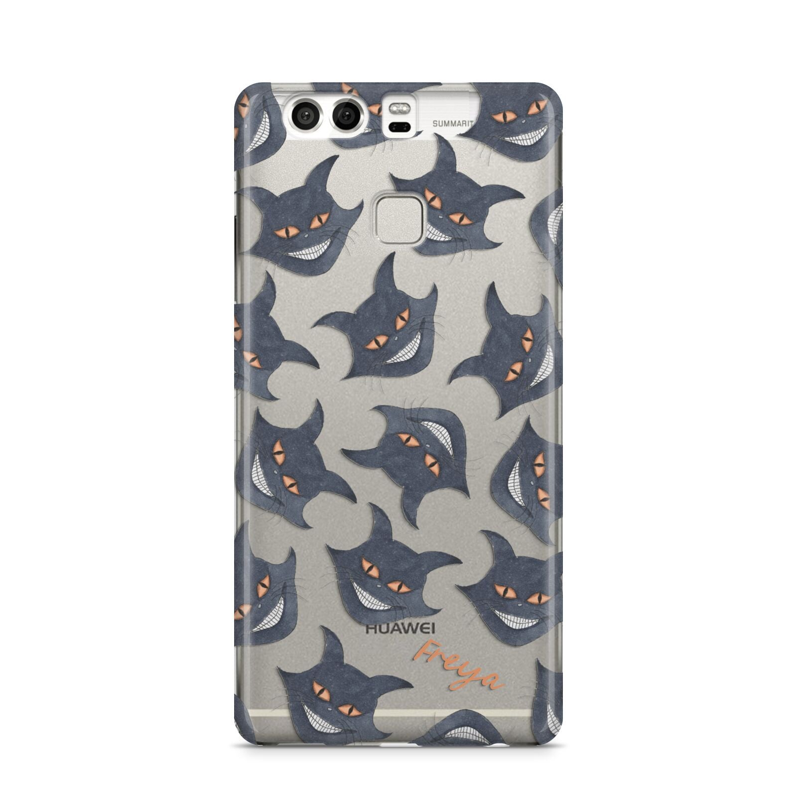 Creepy Cat Halloween Personalised Huawei P9 Case