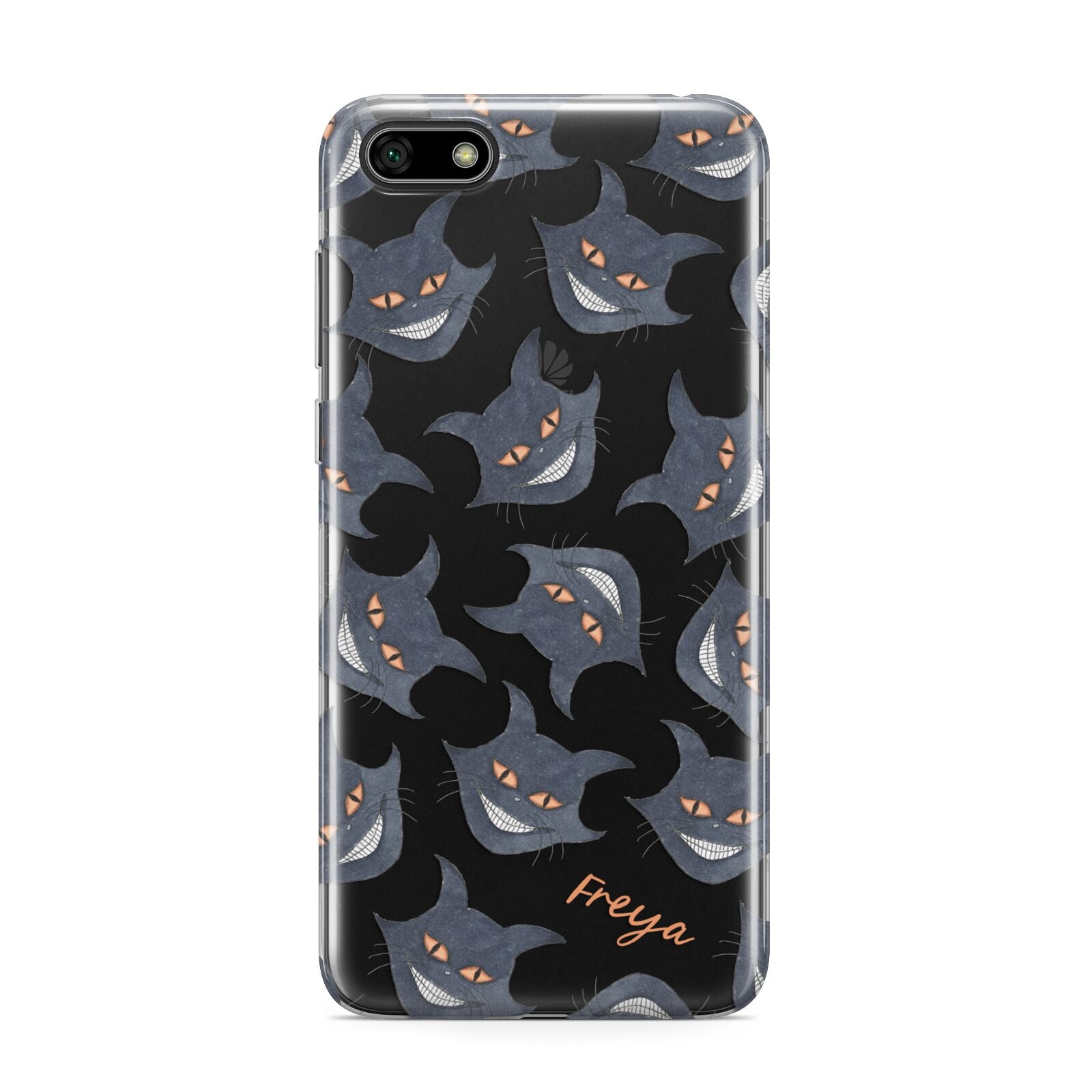 Creepy Cat Halloween Personalised Huawei Y5 Prime 2018 Phone Case