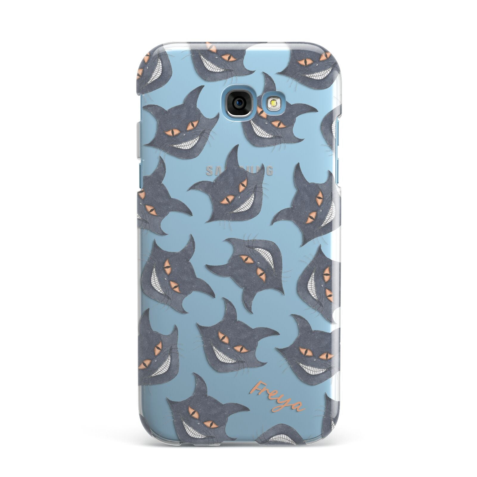 Creepy Cat Halloween Personalised Samsung Galaxy A7 2017 Case