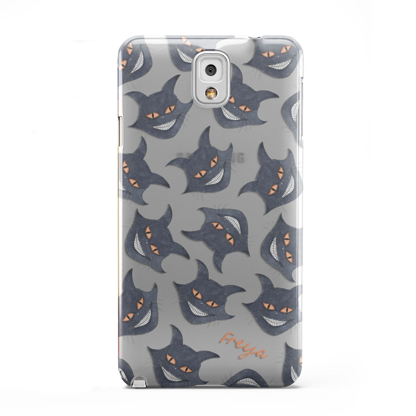 Creepy Cat Halloween Personalised Samsung Galaxy Note 3 Case