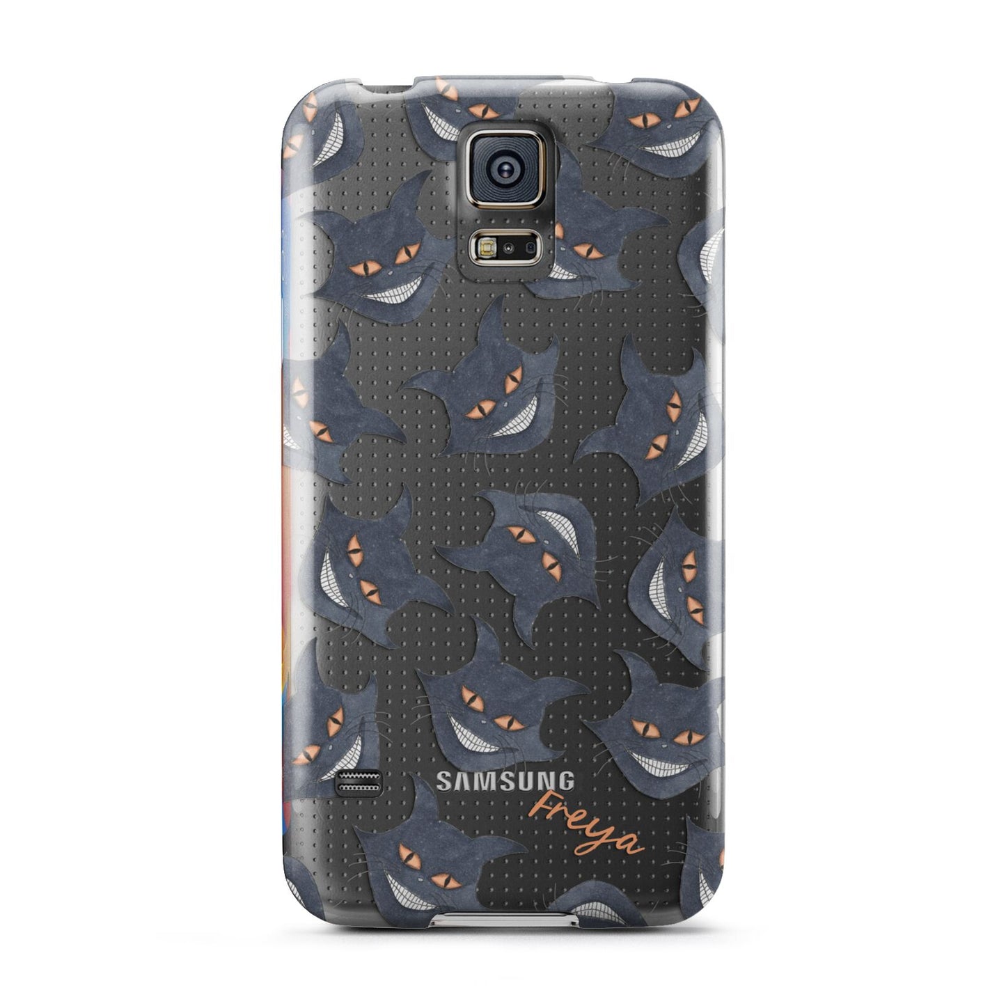 Creepy Cat Halloween Personalised Samsung Galaxy S5 Case