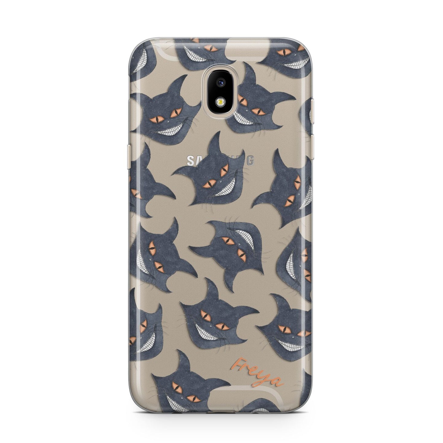 Creepy Cat Halloween Personalised Samsung J5 2017 Case