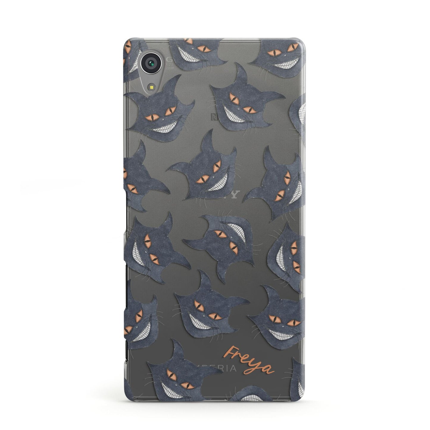 Creepy Cat Halloween Personalised Sony Xperia Case