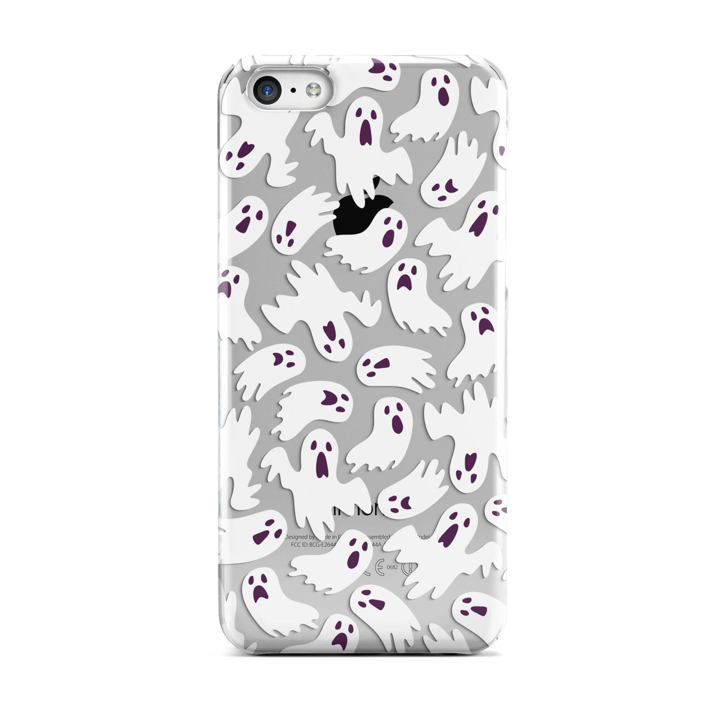 Crowd of Ghosts with Transparent Background Apple iPhone 5c Case